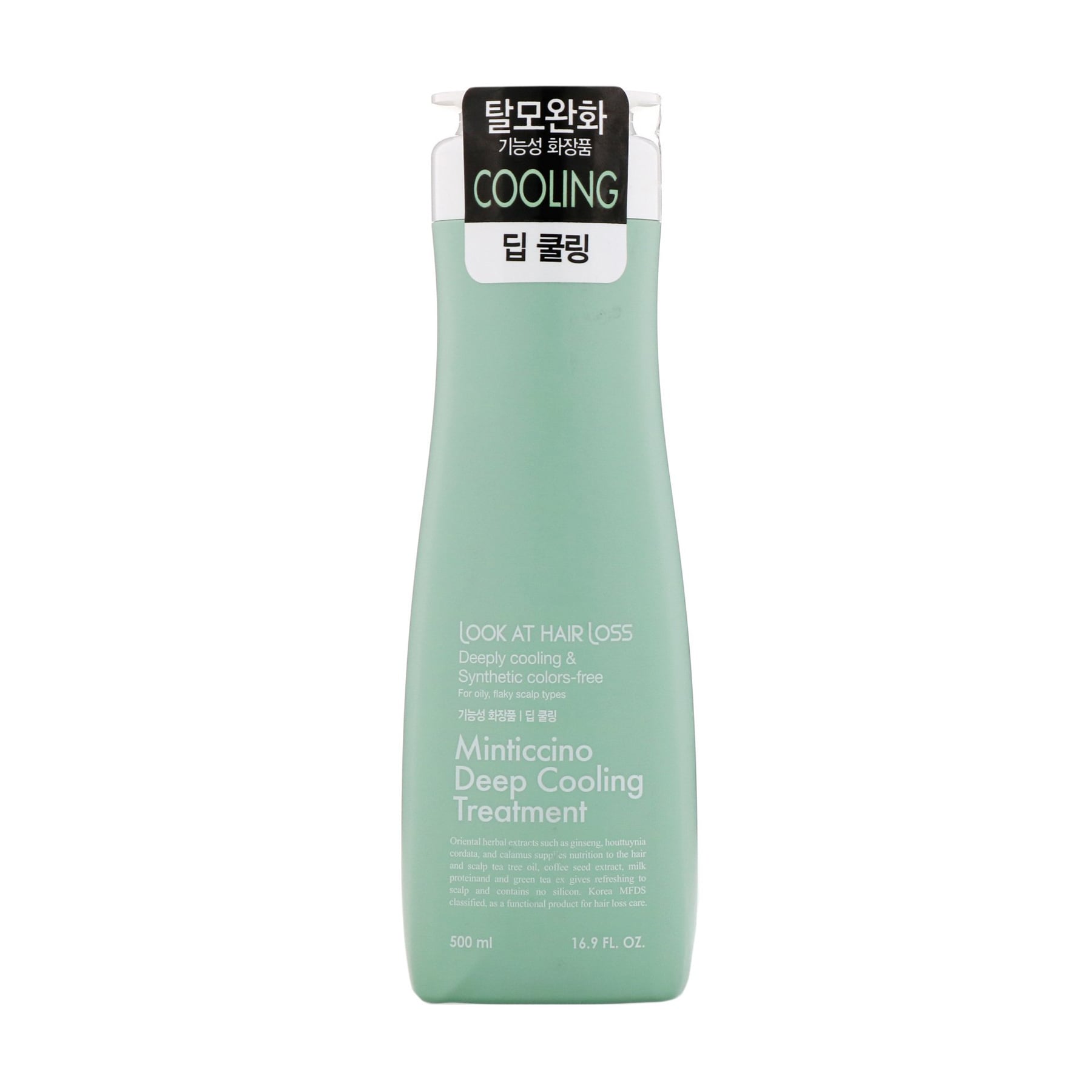Уцінка! Охолоджувальний кондиціонер для волосся Daeng Gi Meo Ri Look At Hairl Loss Minticcino Deep Cooling Treatment, 500 мл